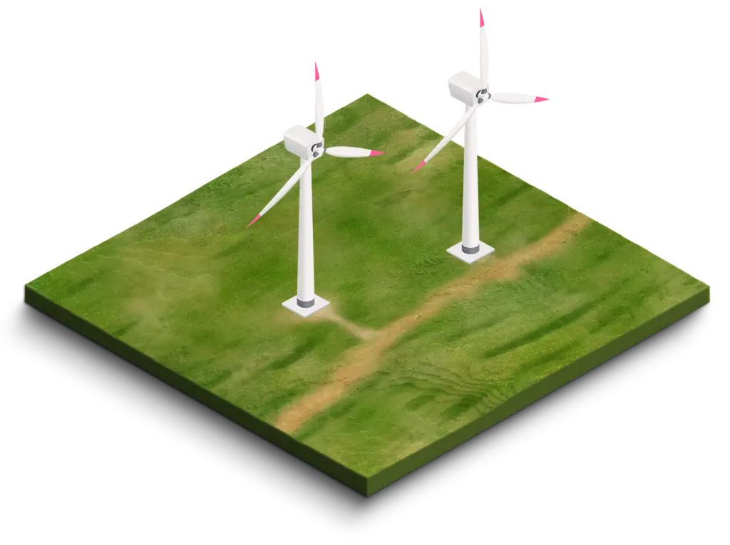 Inspection par drone éoliennes